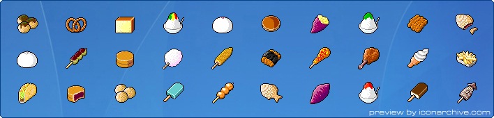 Hide's Snack Icons