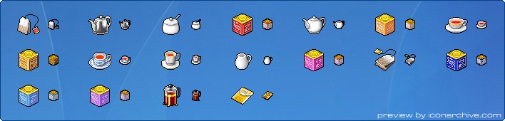 Hide's Tea Icons