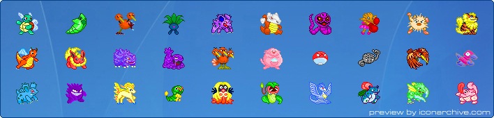 Pokemon 1 Icons