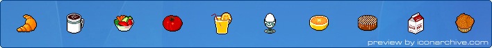 Breakfast Icons