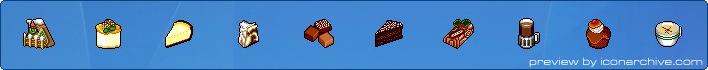 Winter Sweets Icons
