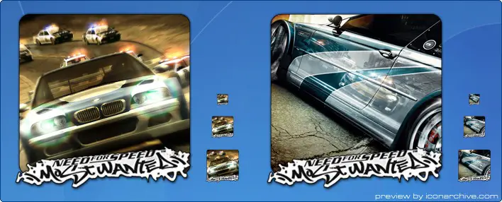 NFS Most Wanted Icons