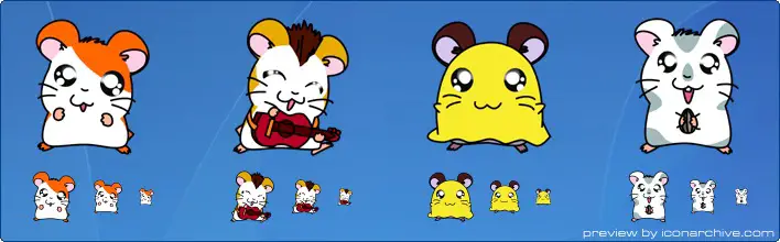 Hamtaro Icons