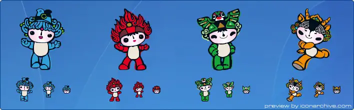 Beijing 2008 Icons