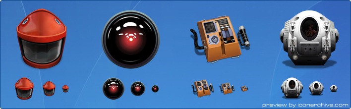 2001 Space Odyssey Icons