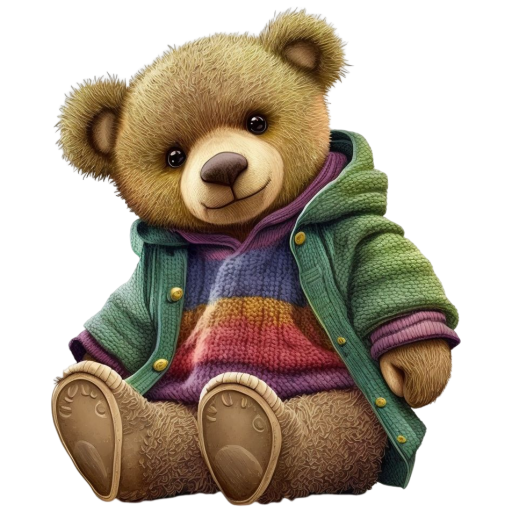 Teddy Bear Hoodie Icon, Teddy Gang Iconpack