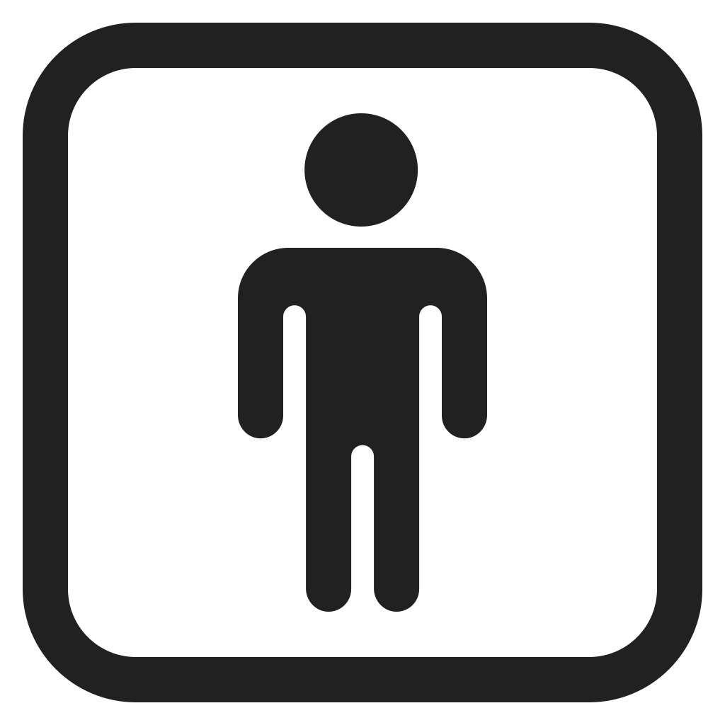 mens room symbol