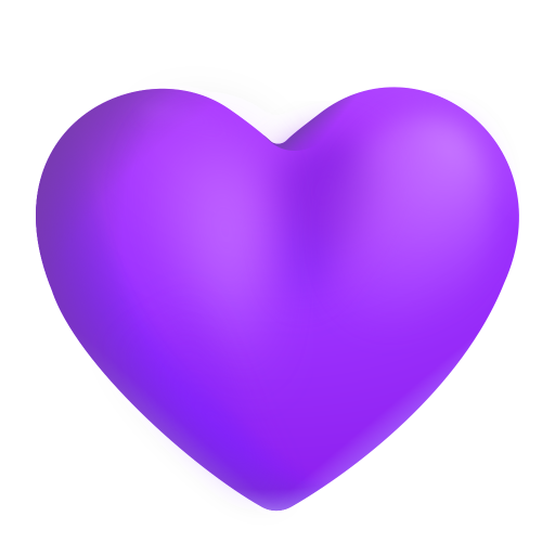 Download Purple Heart Emoji - Colaboratory