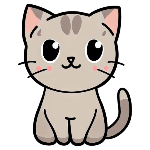 Cute Cat Icon, Cute Animal Iconpack