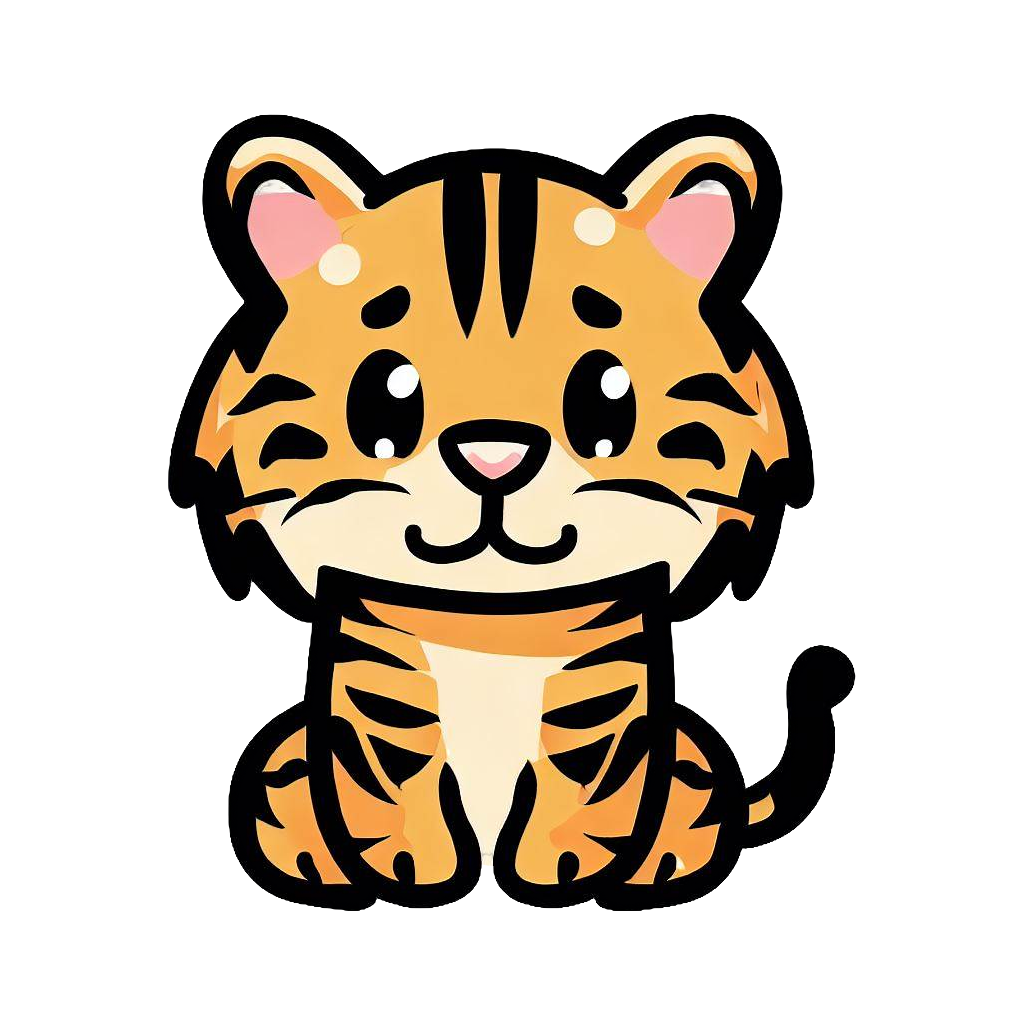 Cute Tiger Icon | Cute Animal Iconpack | Icon Archive