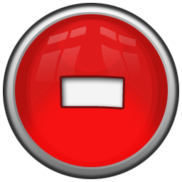Red equal sign 2 icon - Free red math icons