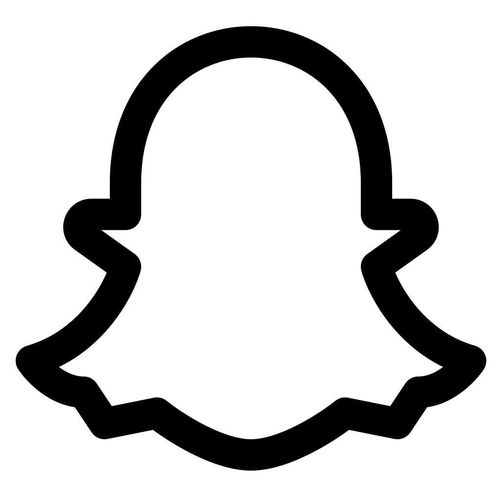 Snapchat Icon | Iconoir Iconpack | Iconoir Team