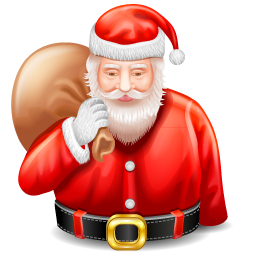 Christmas Mail Santa / Santa / 48px / Icon Gallery