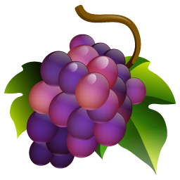 Grapes Icon | Desktop Buffet Iconpack | Aha-Soft