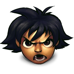 Street Fighter Akuma Icon, UltraBuuf Iconpack