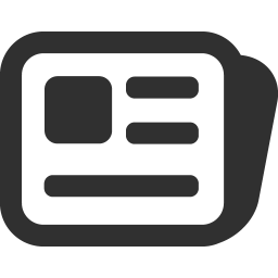 News Icon | Mono Business 2 Iconpack | Custom Icon Design