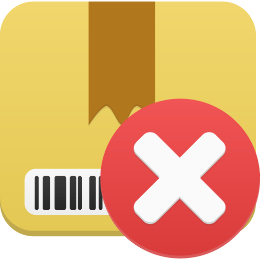 Package Delete Icon Flatastic 4 Iconpack Custom Icon Design