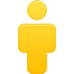 User Yellow Icon Flatastic 11 Iconset Custom Icon Design