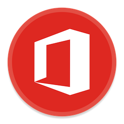 Microsoft Office Icon | Button UI Microsoft Office Apps Iconpack |  BlackVariant