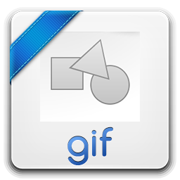 Filetype gif Icon, Plump Iconpack